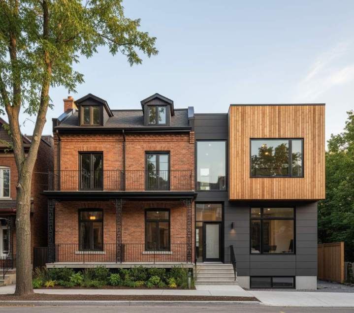 Agrandissement duplex comment intégrer harmonie modernité