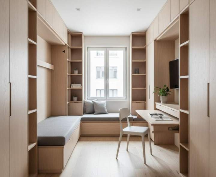 Aménagement intérieur sur mesure maximiser chaque mètre